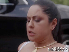 Mariska Fucks Her Friends Boyfriend Outside With Mariska X