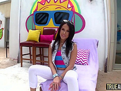 True Arse Intimacy Petite Her Backside Getting Laid Abilities With Mike Adriano And Megan Rain