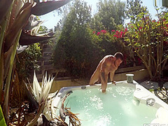 Step Sister Step Brother Fuck In The Jacuzzi With Sydney Cole