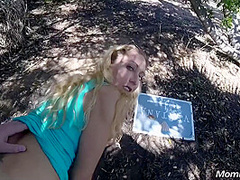 Mother I´d Like To Fuck Shagged In Park - Outdoor Sex