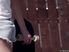 Outdoor Assfuck Intimacy With Skinny Teen With Gina Gerson