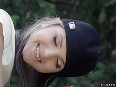 Outdoor Assfuck Intimacy With Skinny Teen With Gina Gerson