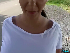 Sophia Laure, Thomas Hyka And Choky Ice In Payed For Outdoor Pussy Fuck