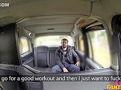 Rebecca More In Lucky Passenger Makes Love With Driver