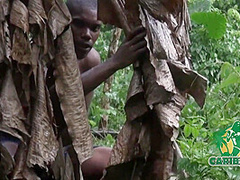 Juicy Caribbean Bbw Milf Fucks Teen In Forest