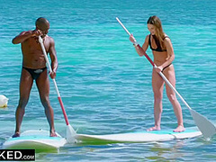 Steamy Skinny Wife Cheats With Bbc On Vacation - Alyssa Reece And Joss Lescaf