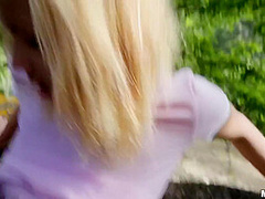 Veronica Leal In Gives Blowjob And Gets Pounded Outdoors