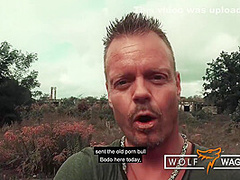 Mia Blow In Bodo And Mia Enjoy Their Rough Sex In Abandoned Place Originals