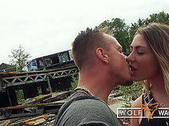 Mia Blow In Bodo And Mia Enjoy Their Rough Sex In Abandoned Place Originals