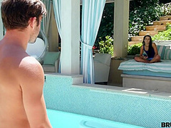 Alaina Kristar In Brute-made Love By A Pool Boy