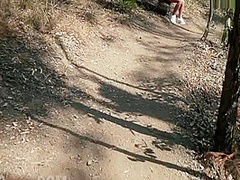 Lukes Pov And Nina Milano In Hiking Trail