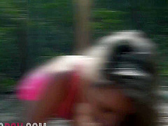 Lukes Pov And Nina Milano In Hiking Trail