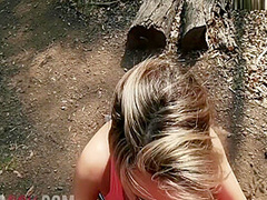 Lukes Pov And Nina Milano In Hiking Trail