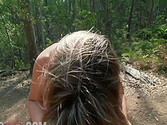 Lukes Pov And Nina Milano In Hiking Trail