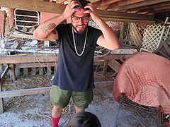 Fucked Latiana Chick Outdoors With Katana Kombat And Oliver Flynn