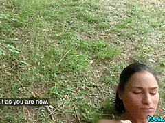 Thomas Hyka, Sanny Luke And Choky Ice - Latina Babe Makes Love With Outdoors