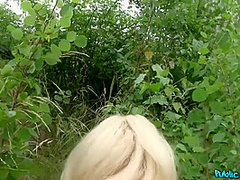 Monique Woods, Choky Ice And Thomas Hyka - Outdoor Cock Riding With Blonde Teen