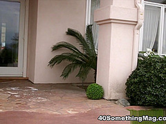 Bonus scene: Cyndi Sinclair fills her ass - Cyndi Sinclair - 40SomethingMag