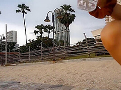 Amateurporn Hot Girl No Panties On Beach Part1 - Anal Toy