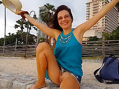 Amateurporn Hot Girl No Panties On Beach Part1 - Anal Toy