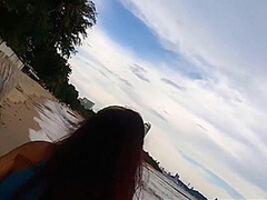 Amateurporn Hot Girl No Panties On Beach Part1 - Anal Toy