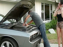 Jayden Jaymes In Mommybb Sucks A Cock On Her Porch