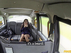 Julia De Lucia - Taxi Driver Enjoys Outdoor Pussy Fuck With