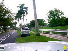 Busty Blonde Babe Pulled Over And Fucked In Car Body Shop With Nicole Ray