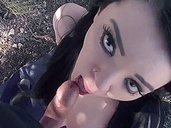 Ashton Haze In Teen Wanted A Picnic, Ended With A Huge Facial So She Got It