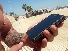 Oiled And Very Hot With Jean Val Jean And Sasha Jones