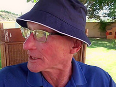 Horny Old Man Fucking His Granddaughter With Lady Dee