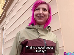 Redhead russian babe gets sex doggystyle