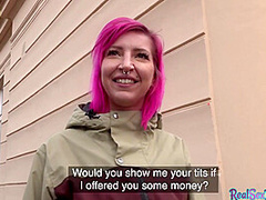 Redhead russian babe gets sex doggystyle