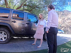A Car Trip My Stepsister Will Never Forget With Anya Olsen