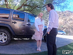 A Car Trip My Stepsister Will Never Forget With Anya Olsen