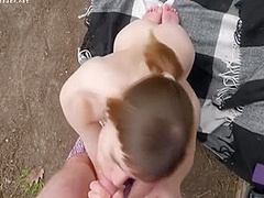 Dreister Voyeure Beim Nackt Sonnen Gefickt!!