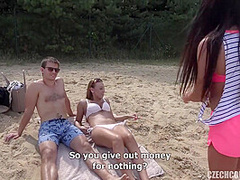 Eveline Dellai In Swingers At The Beach