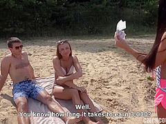 Eveline Dellai In Swingers At The Beach