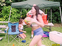 Excited Sex Partners Hurry To Satisfy Their Passion Outdoors - Sean Lawless And Adriana Chechik