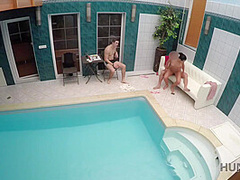 Cuckold Doesn’t Know His Lovely Darkhair Sells