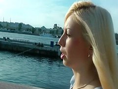 Crazy Outdoor Fuck With Hot Blondie - Isabella Clark