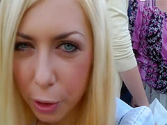 Crazy Outdoor Fuck With Hot Blondie - Isabella Clark
