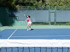 Dillion Harper - A Man Is Fucking A Sexy Young Tennis Player