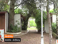 French Cougar Andrea Masturbates And Wants Anal Sex