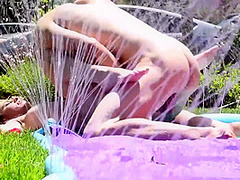 Veronica Radke In 20 Y.o. Veronica Enjoys Wet Wild Sex On The Grass. Part 1 Of 2