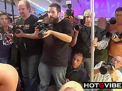 Lesbian Threesome Scene Exhibition