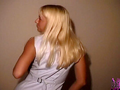 Public Flashing And Upskirts With Blonde Smoke Show