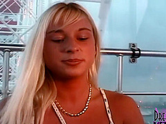 Public Flashing And Upskirts With Blonde Smoke Show