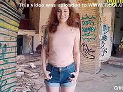 Juan Lucho, Shelley Bliss And Chica S In 18yo Teen Shelley Banged In Public By Lucho