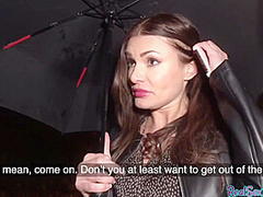 Horny milf gets pussylicked and fucked in the bathroom